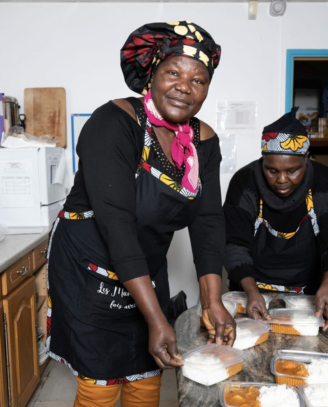 Les Mamas de Grigny réalisent chaque lundi et jeudi des repas pour le Centre communal d'action sociale de la ville.